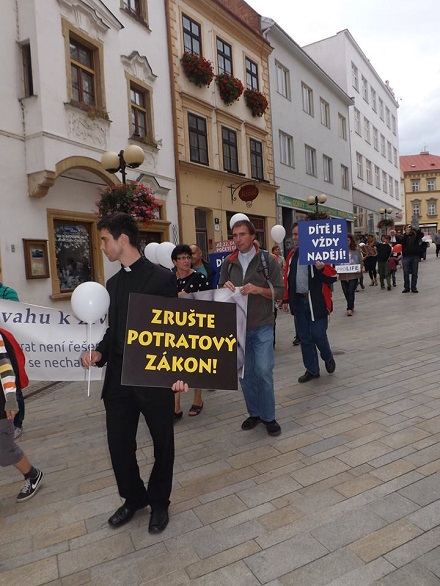 Pochod pro život, Znojmo 2015, foto FC